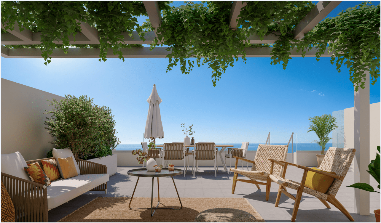 Pisos en venta en un Residencial en Benalmádena (Málaga)