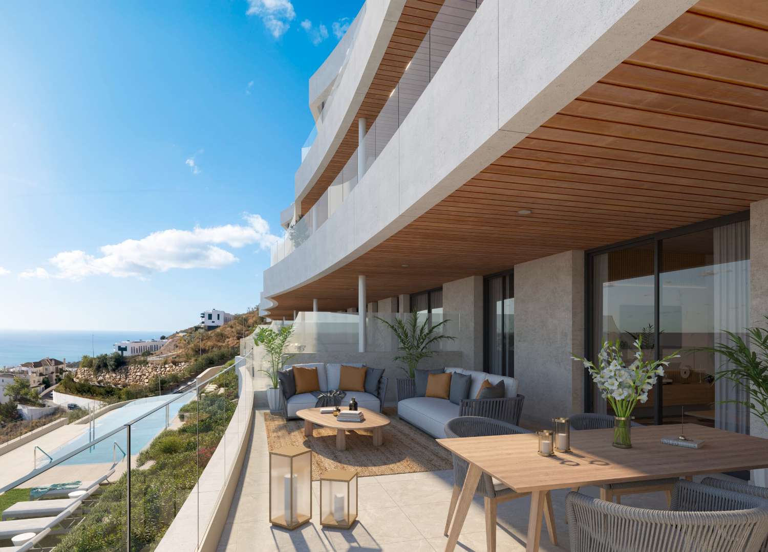 Este residencial es una forma de vivir el Mediterráneo, Rincón de la Victoria