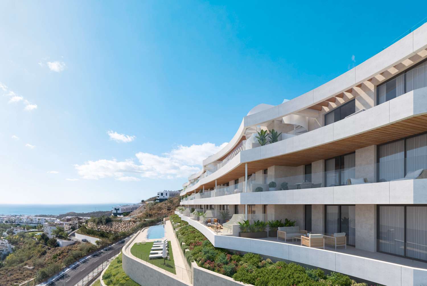 Este residencial es una forma de vivir el Mediterráneo, Rincón de la Victoria