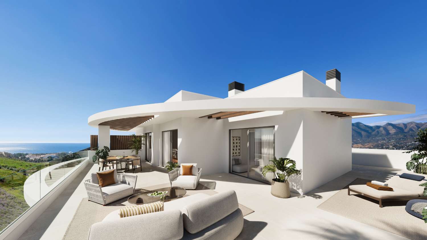 Viviendas de 1, 2 y 3 dormitorios en Mijas