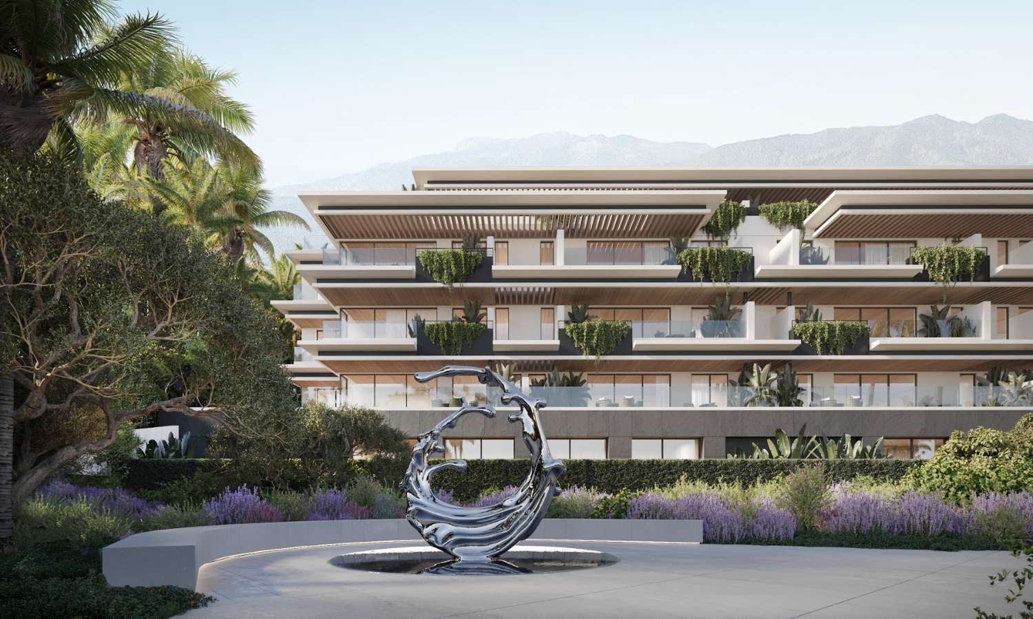 Bienvenido a una exclusiva comunidad residencial en ladera situada en las tranquilas alturas de Mijas