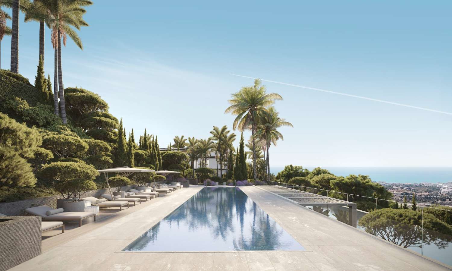 Bienvenido a una exclusiva comunidad residencial en ladera situada en las tranquilas alturas de Mijas