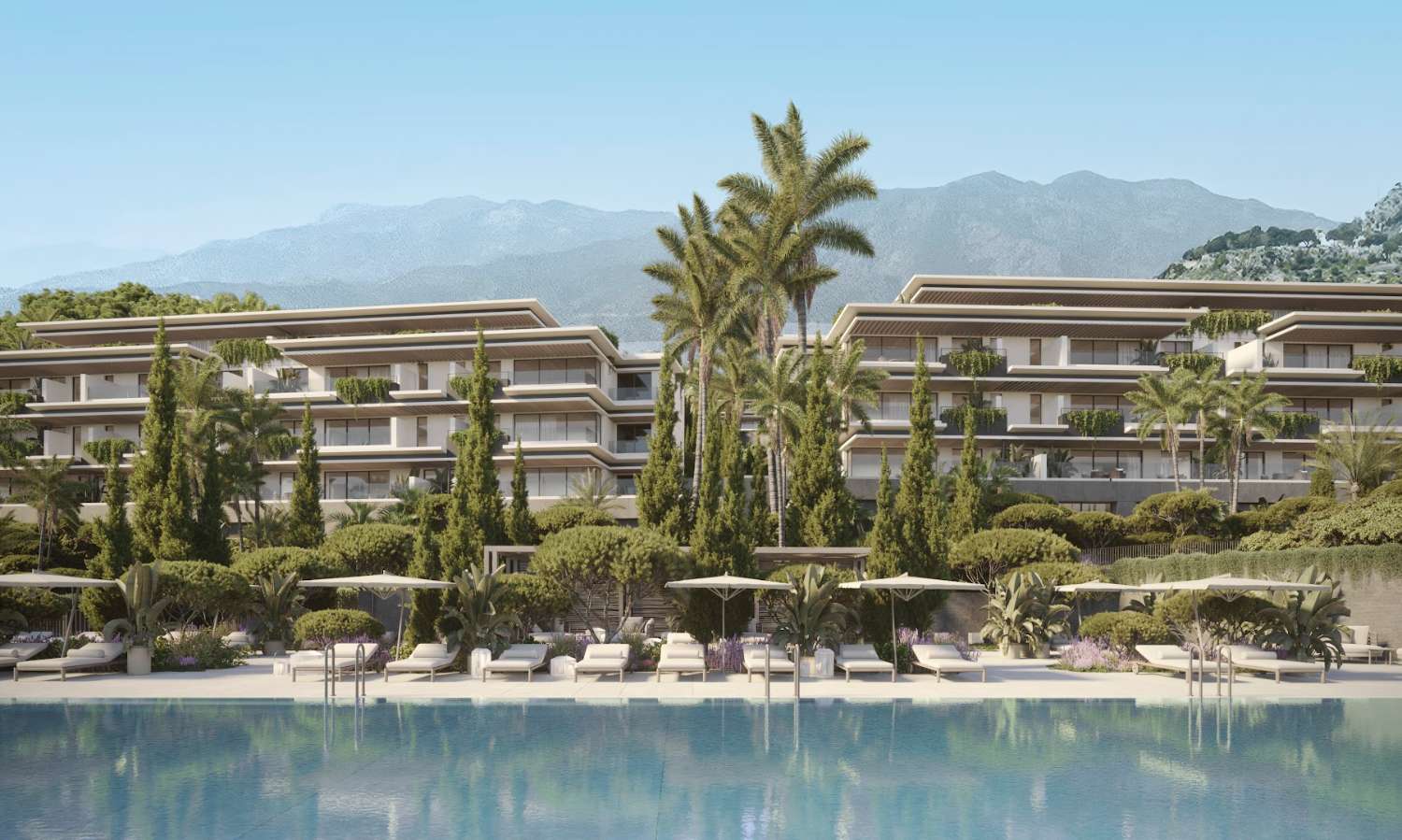 Bienvenido a una exclusiva comunidad residencial en ladera situada en las tranquilas alturas de Mijas