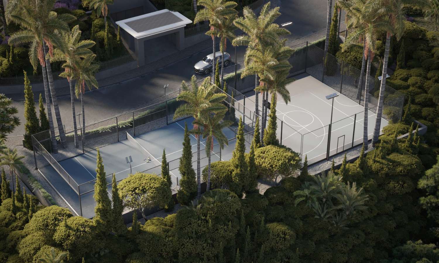 Bienvenido a una exclusiva comunidad residencial en ladera situada en las tranquilas alturas de Mijas