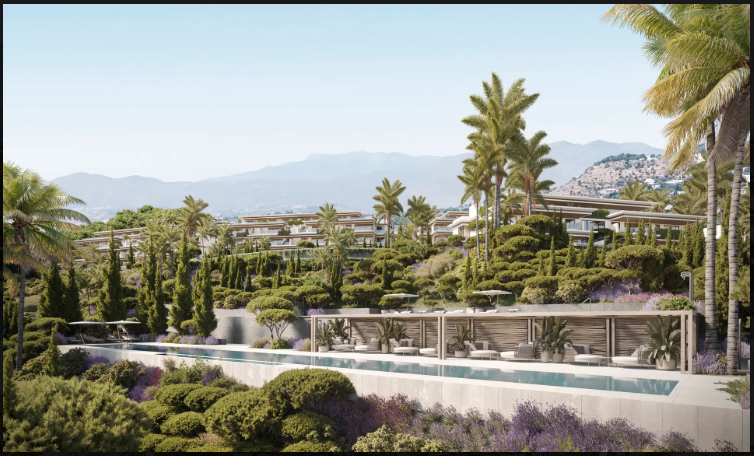 Exclusiva comunidad residencial en ladera en Mijas