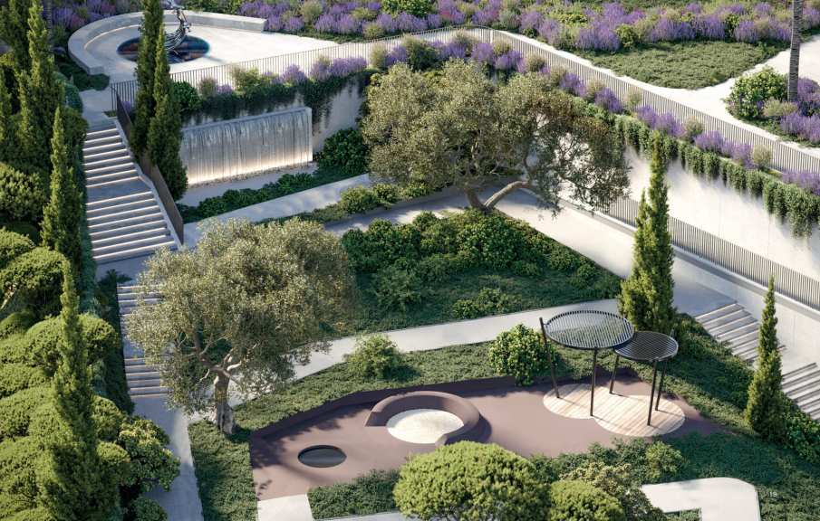 Exclusiva comunidad residencial en ladera en Mijas