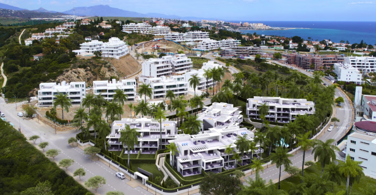 El proyecto cuenta con apartamentos de 2 y 3 dormitorios, Estepona