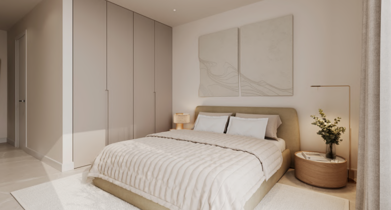 El proyecto cuenta con apartamentos de 2 y 3 dormitorios, Estepona