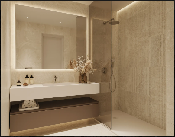 El proyecto cuenta con apartamentos de 2 y 3 dormitorios, Estepona