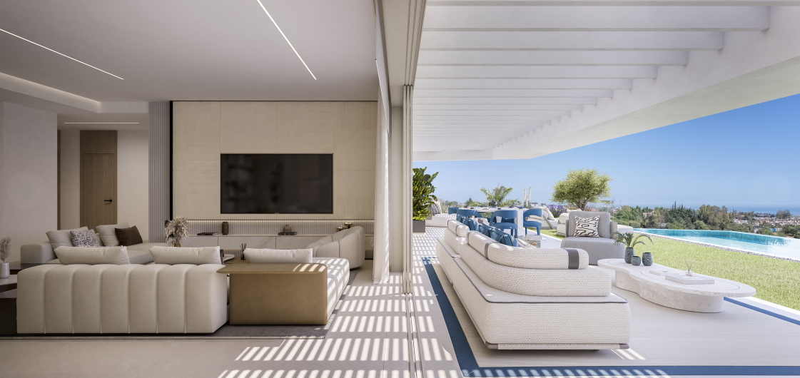 Un exclusivo conjunto residencial de diseño contemporáneo, Benahavis